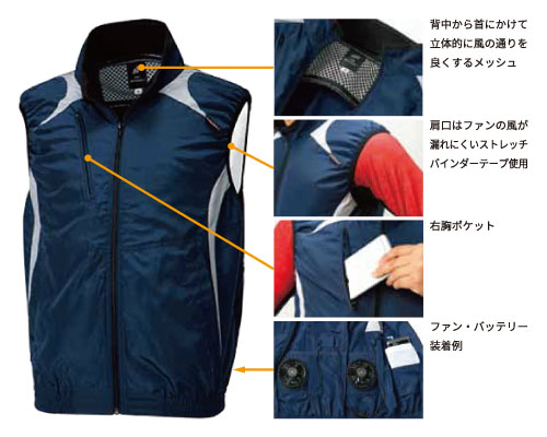 空調服ベスト